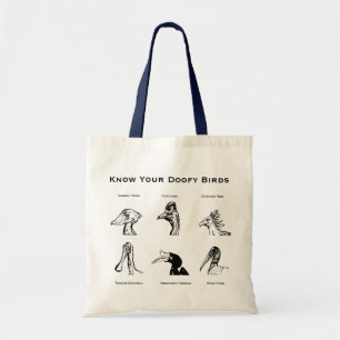Wissen Sie Ihre Doofy Birds Tote Tasche