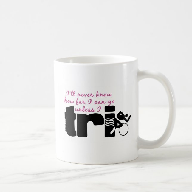 Wissen Sie nie es sei denn Tri Skript I Kaffeetasse (Rechts)