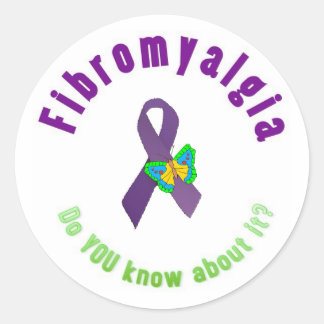 Wissen Sie? Runder Aufkleber