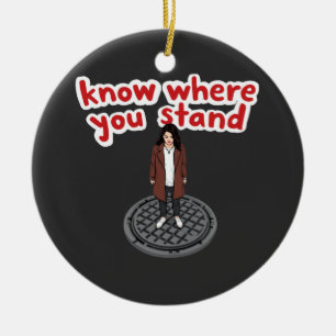 Wissen Sie, wo Sie eine sonnige Drehung auf der Ta Keramik Ornament