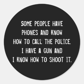 WISSEN, WIE MAN ZEIGT RUNDER AUFKLEBER