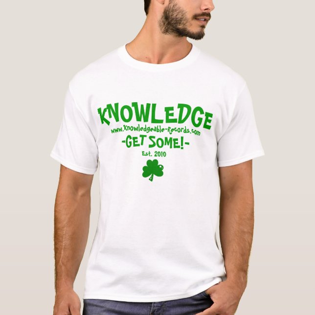 Wissens-St Patrick TagesT-Shirt T-Shirt (Vorderseite)