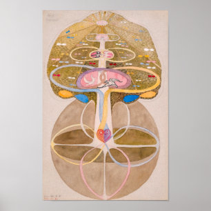 Wissensbaum Nr. 1 Hilma af Klint Poster