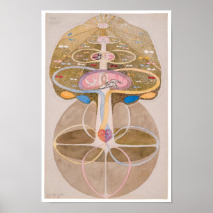 Wissensbaum Nr. 1   Hilma af Klint   Poster