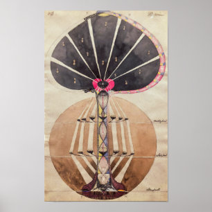 Wissensbaum Nr. 3 Hilma af Klint Poster