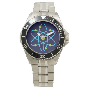 Wissenschaft Atom Armbanduhr