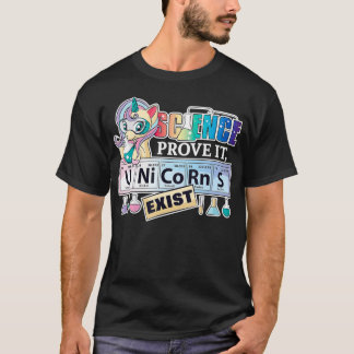 Wissenschaft beweist es, Einhörner existieren Lust T-Shirt