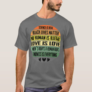 Wissenschaft, Blüte, Menschlichkeit, Kindheit-Advo T-Shirt