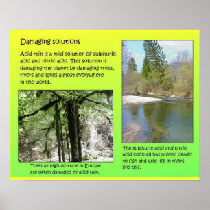 Wissenschaft, Chemie, Lösungen, Umwelt Poster