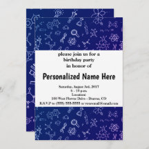 Wissenschaft / Chemie Zeichnend Muster