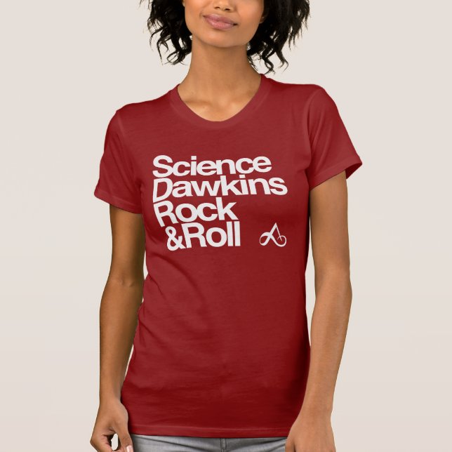 Wissenschaft dawkins Rock u. Rolle T-Shirt (Vorderseite)