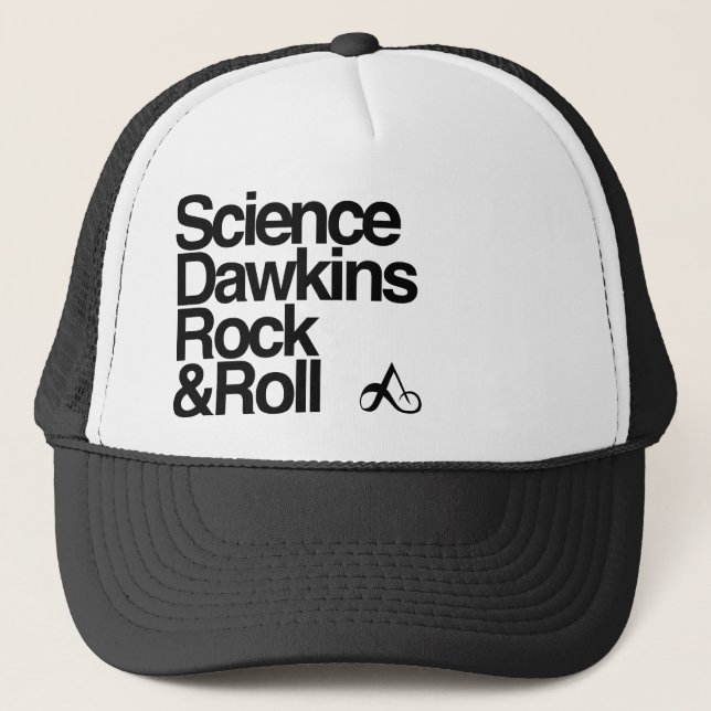 Wissenschaft dawkins Rock u. Rolle Truckerkappe (Vorderseite)