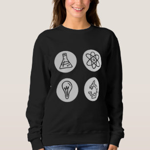 Wissenschaft Elemente Sweatshirt