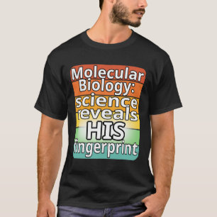 Wissenschaft enthüllt seine Fingerabdrücke T-Shirt