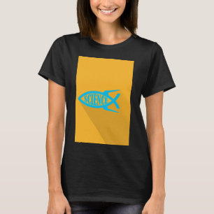 Wissenschaft Fisch T-Shirt