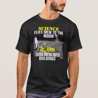 WISSENSCHAFT GEGEN RELIGIONS-T - SHIRT (MIT