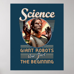 WISSENSCHAFT: Giant-Robots-Poster (16x20") Poster