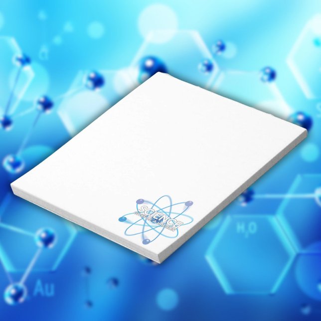 WISSENSCHAFT GIBT MIR EINEN HADRON NOTIZBLOCK (SCIENCE GIVES ME A HADRON Fun Quote Notepad)