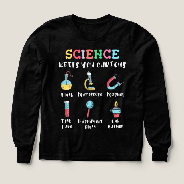Wissenschaft hält dich neugierig (Design Vorderseite)