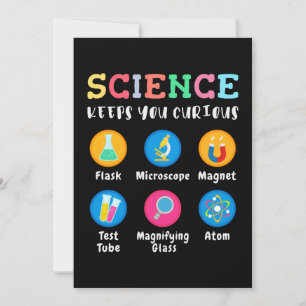 Wissenschaft hält dich neugierig einladung