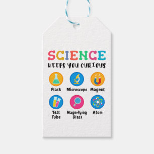 Wissenschaft hält dich neugierig geschenkanhänger