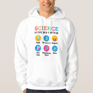 Wissenschaft hält dich neugierig hoodie