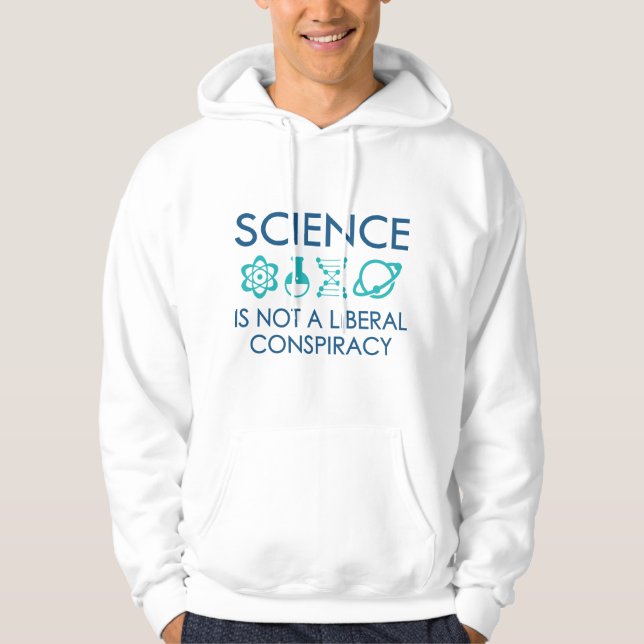 Wissenschaft Hoodie (Vorderseite)