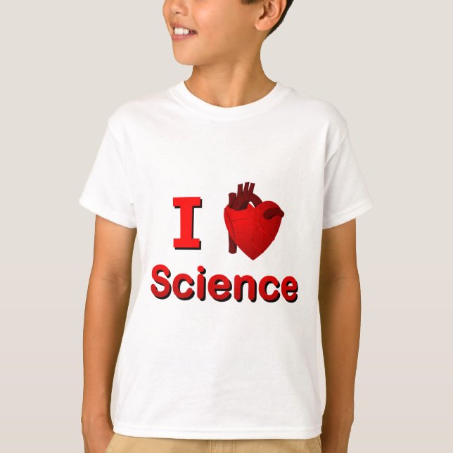 Wissenschaft I <3 T-Shirt (Vorderseite)