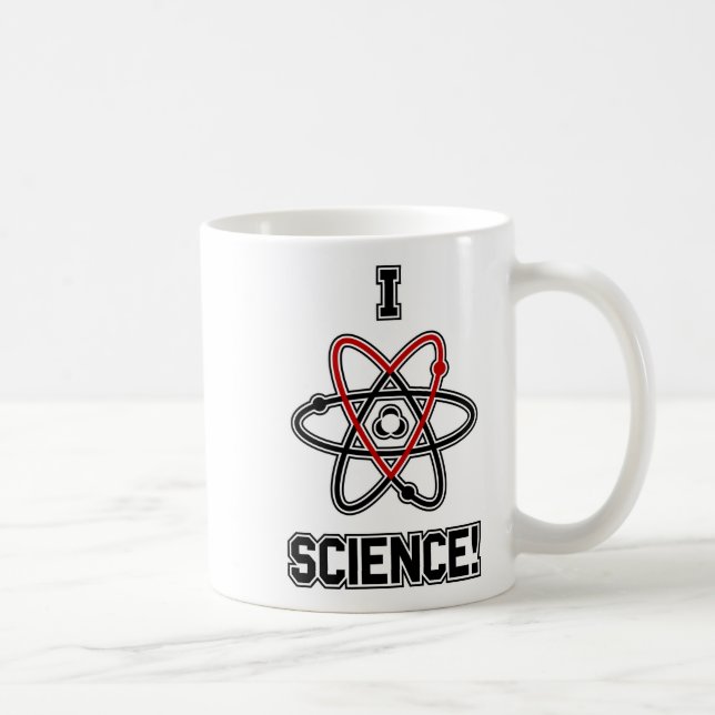 Wissenschaft I <3! Tasse (Rechts)