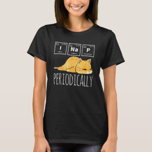 Wissenschaft I Nickerchen Periodensystem Meme Meh T-Shirt