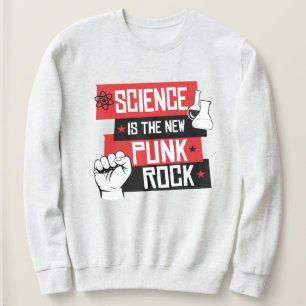 WISSENSCHAFT IST DER NEUE PUNKTROCK SWEATSHIRT