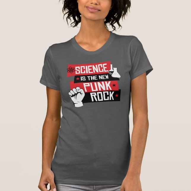 WISSENSCHAFT IST DER NEUE PUNKTSTEIN T-Shirt (Vorderseite)
