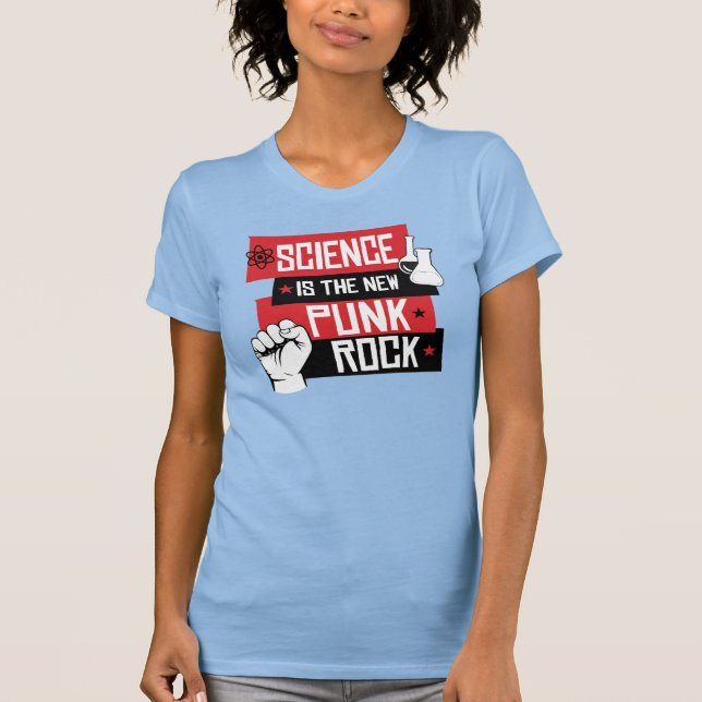 WISSENSCHAFT IST DER NEUE PUNKTSTEIN T-Shirt (Vorderseite)