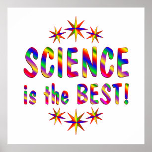 Wissenschaft ist die beste poster
