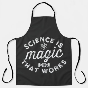 WISSENSCHAFT IST DIE FUNKTIONIERENDE MAGIE SCHÜRZE