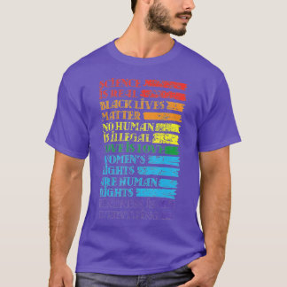 Wissenschaft ist ein echter schwarzer Lebenslauf M T-Shirt
