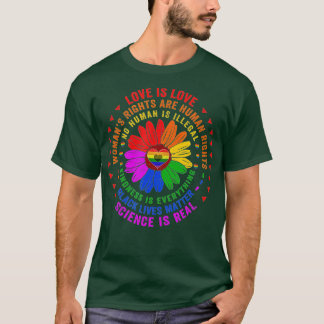 Wissenschaft ist ein echter schwarzer Lebenslauf M T-Shirt