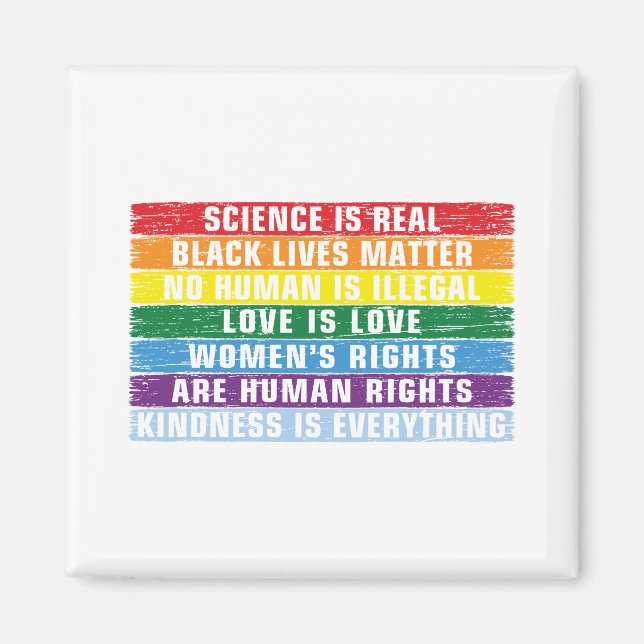 Wissenschaft ist eine echte schwarze Lebensfrage Magnet (Vorne)