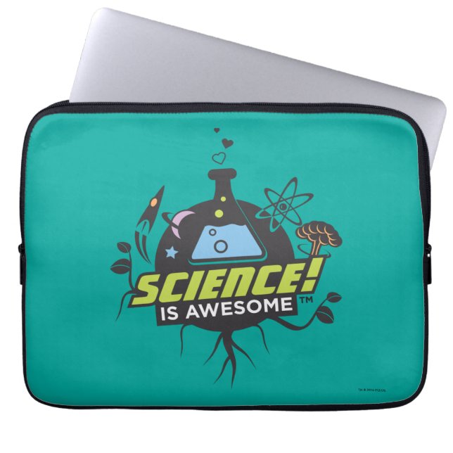 Wissenschaft ist fantastisch laptopschutzhülle (Vorderseite)