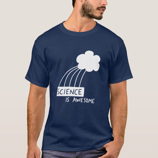 Wissenschaft ist fantastisch (weiß) T-Shirt (Vorderseite)
