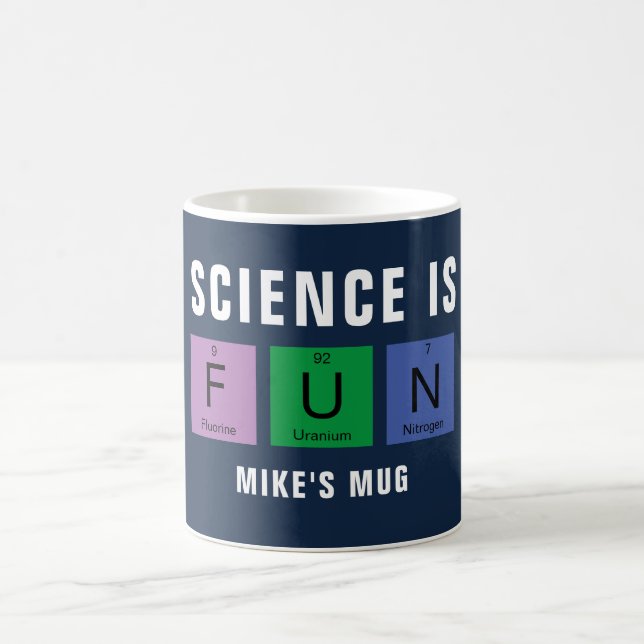 Wissenschaft ist Fun Chemie Kaffeetasse (Mittel)