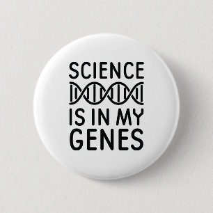 Wissenschaft ist in meinen Genen Button