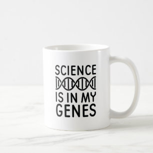 Wissenschaft ist in meinen Genen Kaffeetasse