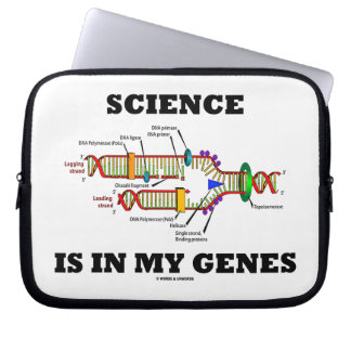 Wissenschaft ist in meinen Genen Laptopschutzhülle
