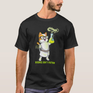 Wissenschaft ist keine Fiktion Katze Chemie Kation T-Shirt