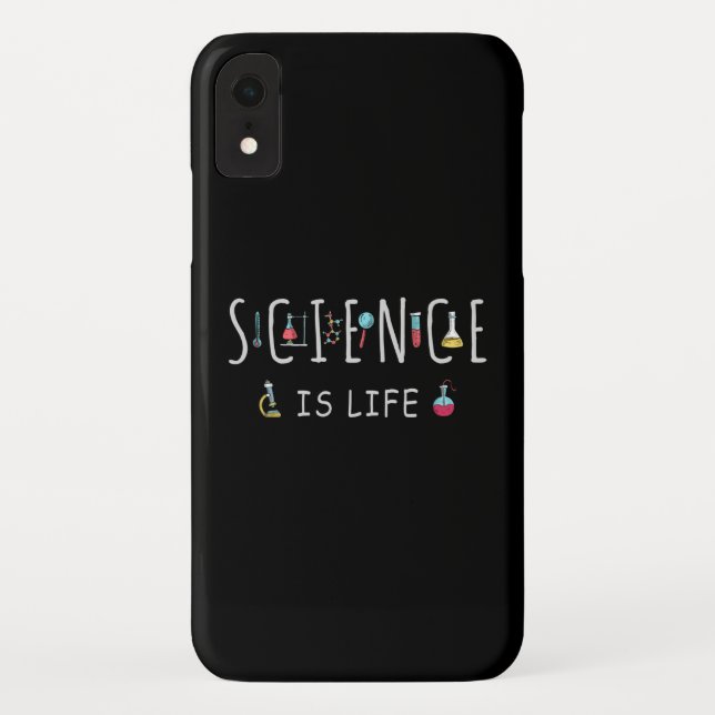 Wissenschaft ist Leben Case-Mate iPhone Hülle (Rückseite)