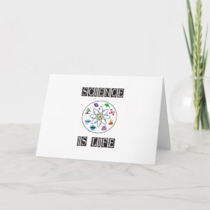 Wissenschaft ist Leben Karte