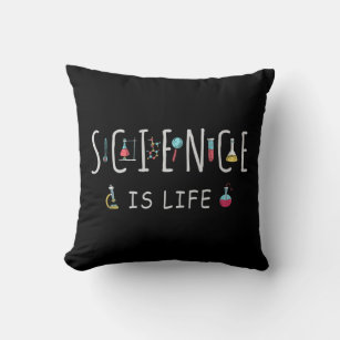 Wissenschaft ist Leben Kissen