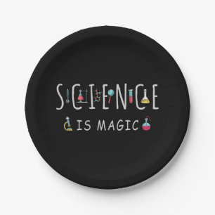 Wissenschaft ist Magie Pappteller