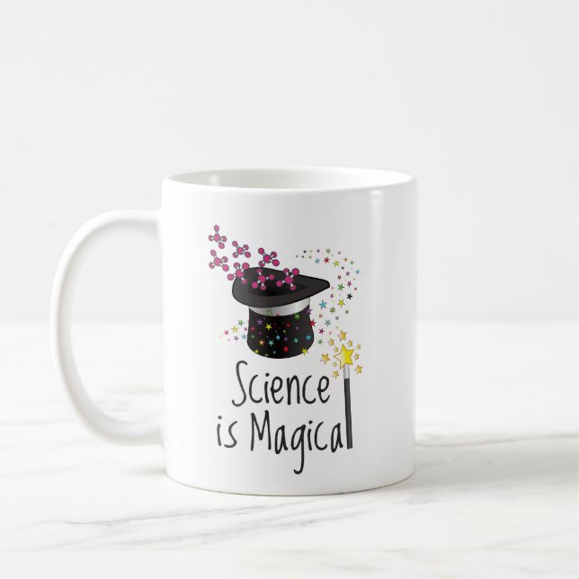 Wissenschaft ist magisch kaffeetasse (Links)